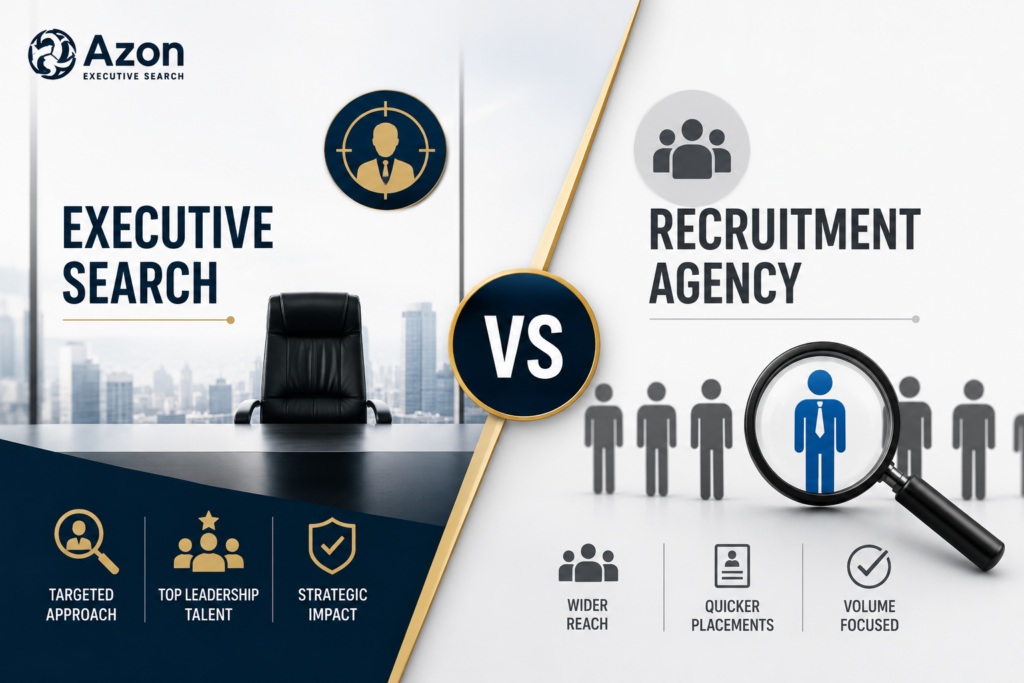 Executive Search vs Recruitment Agency